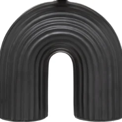 LAMPE SUR PIED EIDEL NOIR H.40.5CM