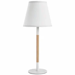 LAMPE TRENDY BLANCHE 41.5X18CM