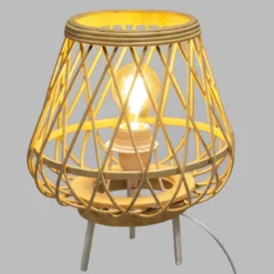 LAMPE TREPIED BAMBOU RITUAL H.31CM