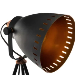 LAMPE TREPIED METAL H.51.5CM