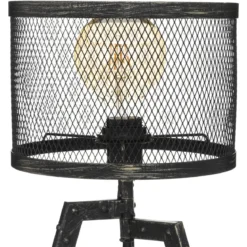 LAMPE TREPIED NOAH NOIR H.56CM