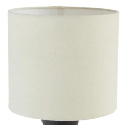 LAMPE YULIA NOIR H.40CM