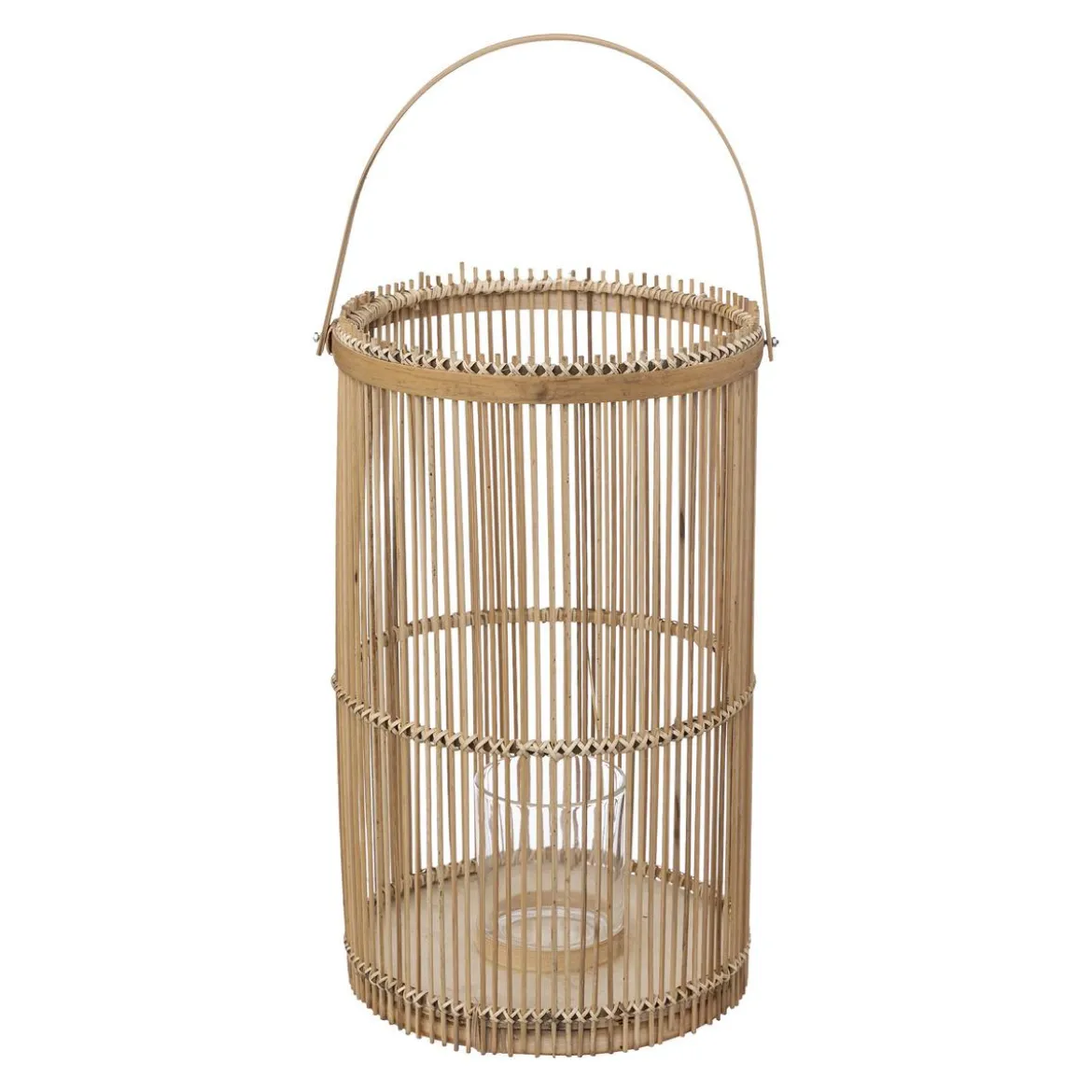 LANTERNE BAMBOU D.21X36CM