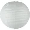 LANTERNE BOULE BLANC D.35CM