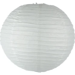 LANTERNE BOULE BLANC D.35CM