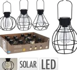 LANTERNE METAL LUMIERE SOLAIRE