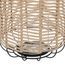 LANTERNE NATUREL METAL COSY H.33CM