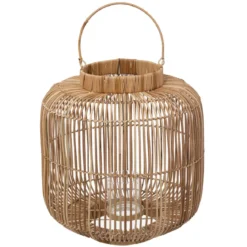 LANTERNE ROTIN ALICANTE D.43X40CM