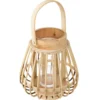 LANTERNE ROTIN D.14.5X16CM
