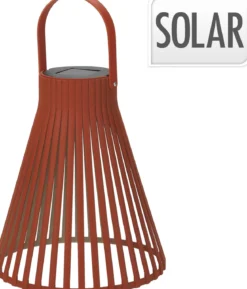 LANTERNE SOLAIRE TERRACOTA 20X20X23.5CM