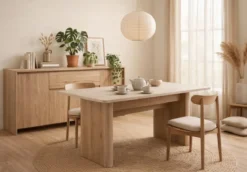 LEON TABLE AVEC ALLONGE 160 A 200X75X90CM