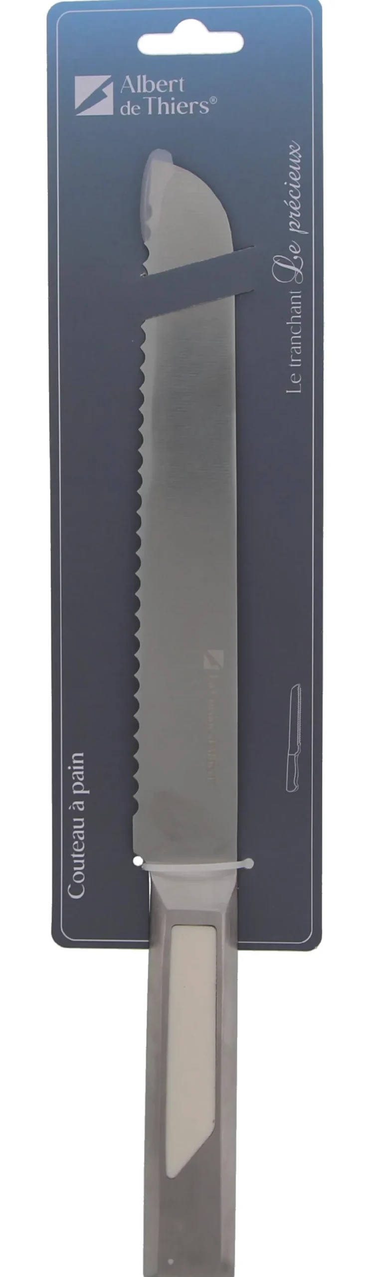 LE PRECIEUX COUTEAU A PAIN 20CM SUR CARTE