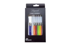 LES COLORES SET 6 TARTINEURS PANACHES BOITE COULEUR