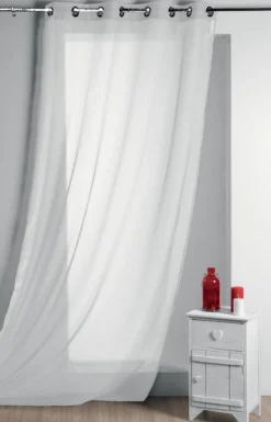 LISA VOILE 135X260 BLANC