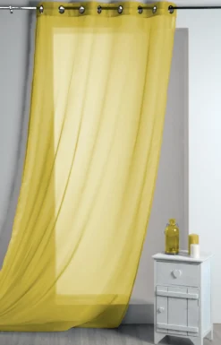 LISA VOILE 135X260 JAUNE