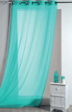 LISA VOILE 135X260 TURQUOISE