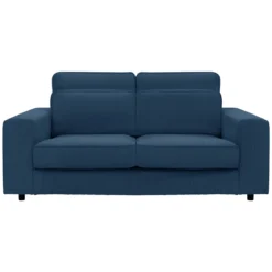 LIVIA CANAPE 2 PLACES BLEU POSO 05