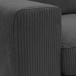 LIVIA CANAPE 2 PLACES GRIS FONCE POSO 34