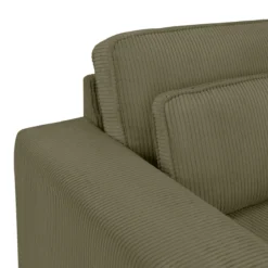 LIVIA CANAPE 2 PLACES KAKI LINCOLN 37