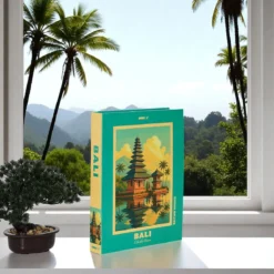 LIVRE RANGEMENT DECO ESCAPADE 33X25CM