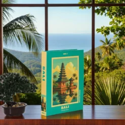 LIVRE RANGEMENT DECO ESCAPADE 33X25CM