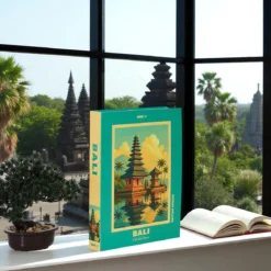 LIVRE RANGEMENT DECO ESCAPADE 33X25CM