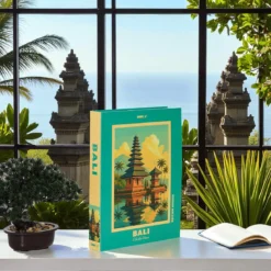 LIVRE RANGEMENT DECO ESCAPADE 33X25CM