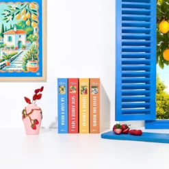 LIVRE RANGEMENT DECO GIORNI FELICI 22X17CM