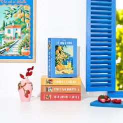 LIVRE RANGEMENT DECO GIORNI FELICI 22X17CM