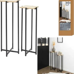 LOKA SELLETTE NOIR X2 PIECES