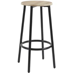 LOKA TABLE MANGE DEBOUT ET 4 TABOURETS