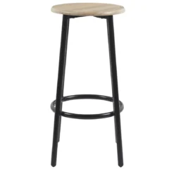 LOKA TABLE MANGE DEBOUT ET 4 TABOURETS