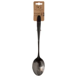LOT 2 COUVERTS A SALADE SHADOW NOIR