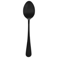 LOT 4 CUILLERES A SOUPE SHADOW INOX NOIR