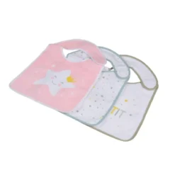 LOT DE 3 BAVOIRS SCRATCH 23X35CM ROSE