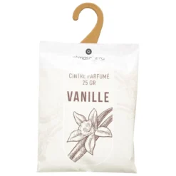 LOT DE 3 CINTRES PARFUMES VANILLE 25G