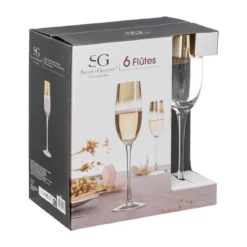 LOT 6 FLUTES A CHAMPAGNE ARYA OR 21CL