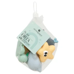 LOT 5 JOUETS DE BAIN H.11CM