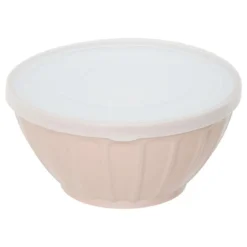 LOT 3 SALADIERS PLASTIQUE AVEC COUVERCLE
