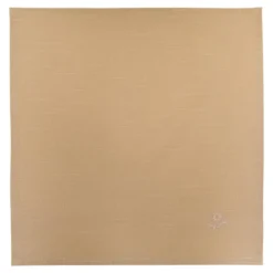 LOT 4 SERVIETTES JOY BRODE BEIGE 40X40CM
