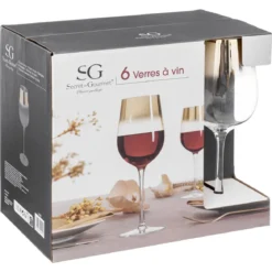 LOT 6 VERRES A VIN ARYA OR 38CL