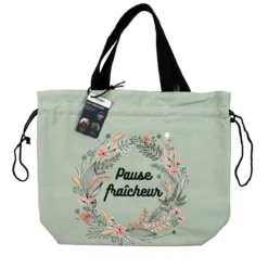 LUNCH BAG SAC FRAICHEUR TISSU 29X30CM