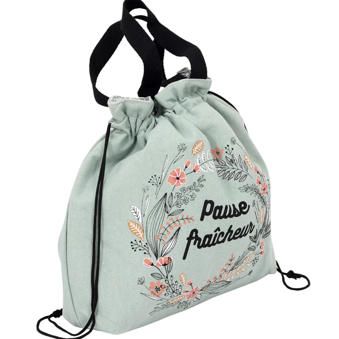 LUNCH BAG SAC FRAICHEUR TISSU 29X30CM