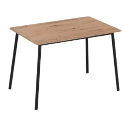 MADRID TABLE REPAS 110X70X76.5CM AVEC CHAISES