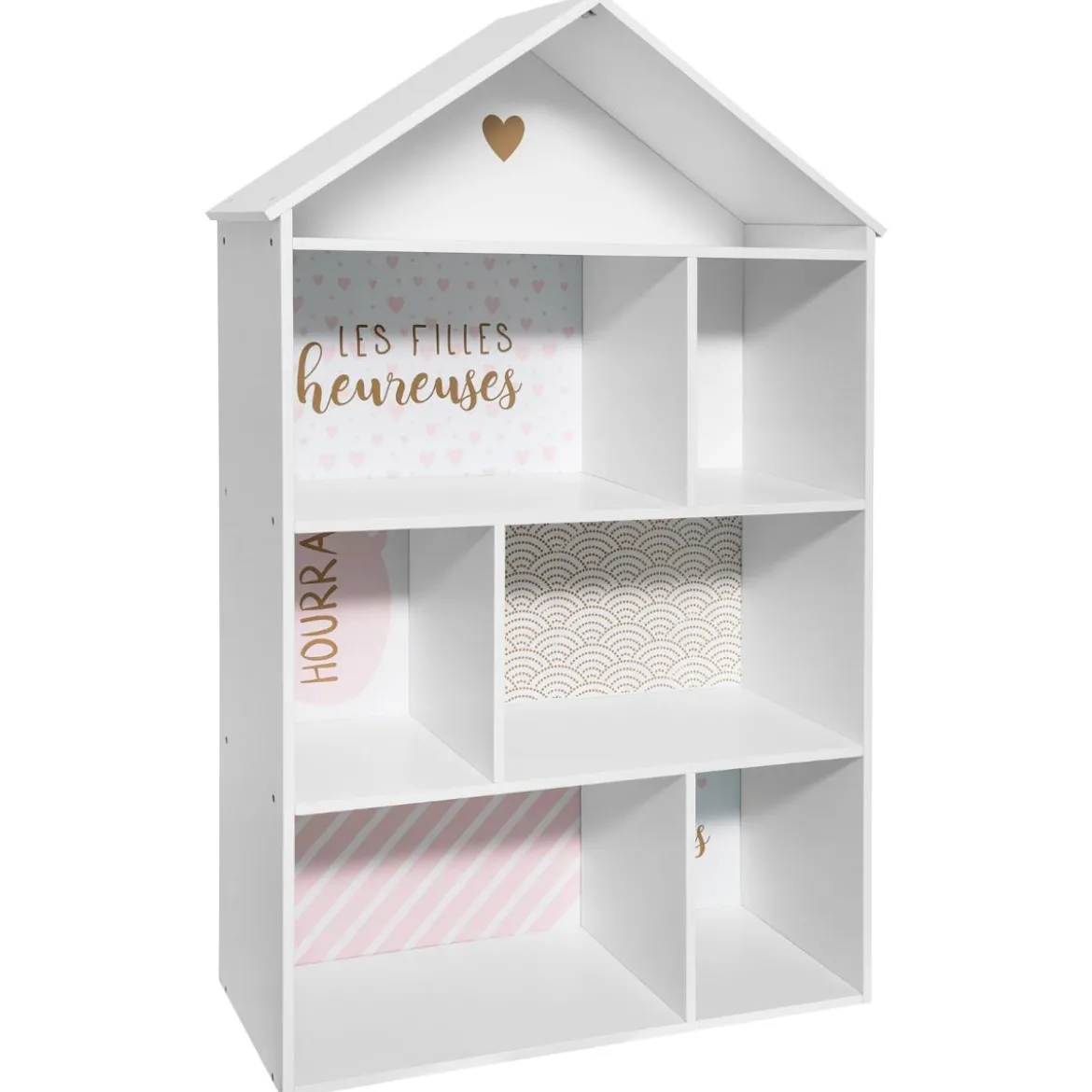 MAISON 7 CASES ROSE D.73.5X30X114CM