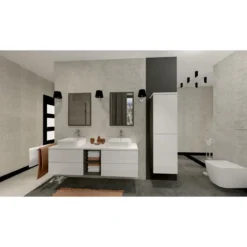 MALAGA SALLE DE BAIN BLANC