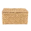 MALLE RECTANGLE JACINTHE 30X20X15CM NATUREL