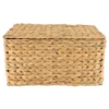 MALLE RECTANGLE JACINTHE 35X25X19CM NATUREL