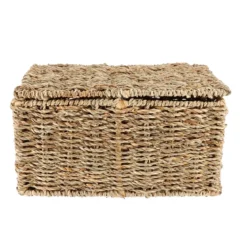 MALLE RECTANGLE MATIERE VEGETALE 30X20X15CM NATUREL