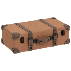 MALLE BOIS BE VINTAGE MARRON TAILLE S